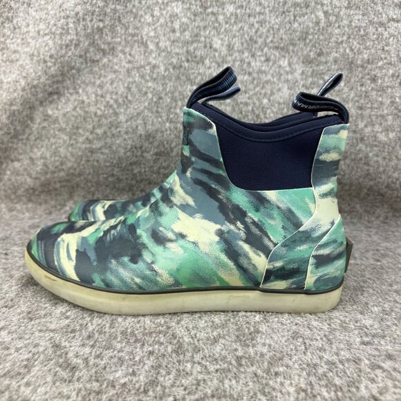 ✅Womens 10 HUK Fishing Boot Rogue Wave Camo Titanium Blue Pull-On Shoes/Sneakers - Picture 9 of 11